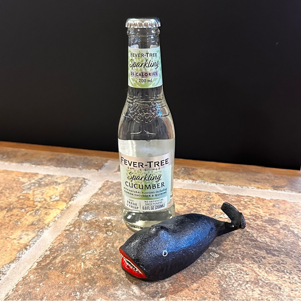 Unique Whale bottle opener, cast iron barware